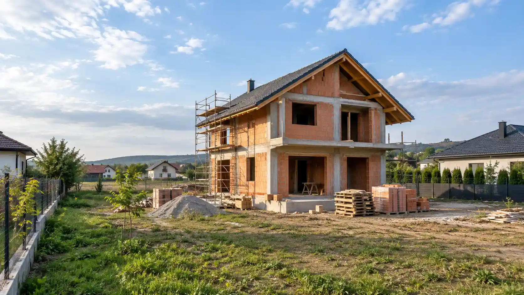 Casă în construcție: ce acoperă asigurarea